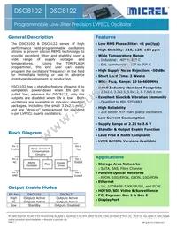 DSC8122CI5 Datasheet Cover