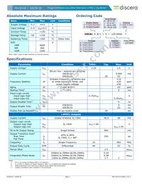 DSC8122NI2 Datasheet Page 2