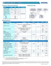 DSC8123DI5 Datasheet Page 2