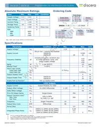 DSC8123NI2 Datasheet Page 2