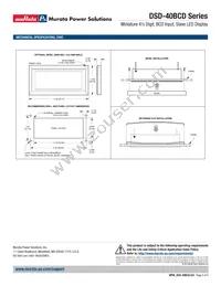 DSD-40BCD-RL-C Datasheet Page 5