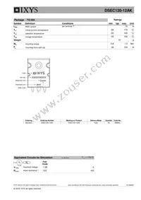 DSEC120-12AK Datasheet Page 3