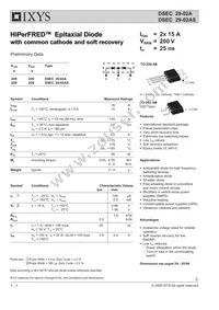 DSEC29-02A Datasheet Cover