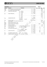 DSEC30-06A Datasheet Page 2