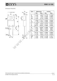 DSEI12-10A Datasheet Page 3