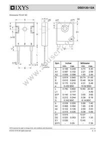 DSEI120-12A Datasheet Page 3