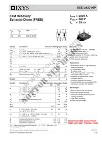 DSEI2X30-06P Cover