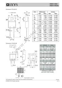 DSEI8-06AS-TUB Datasheet Page 3