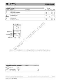 DSEP29-06B Datasheet Page 3