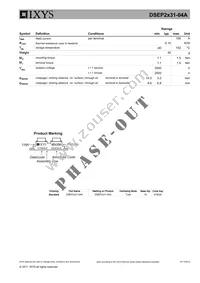 DSEP2X31-04A Datasheet Page 2