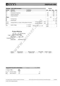 DSEP2X91-06A Datasheet Page 3