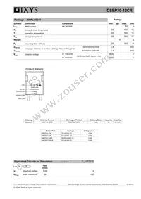 DSEP30-12CR Datasheet Page 3