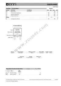 DSEP6-06BS-TRL Datasheet Page 3