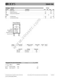 DSI45-16A Datasheet Page 3