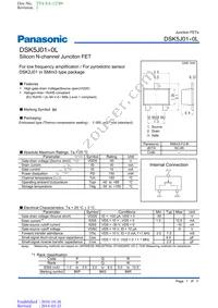 DSK5J01Q0L Datasheet Cover