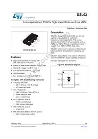 DSL02-005SC5 Datasheet Cover