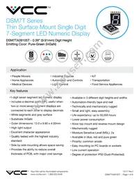 DSM7TA39105T Datasheet Cover