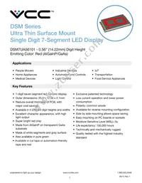 DSM7UA56101T Datasheet Cover