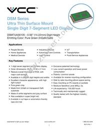 DSM7UA56105T Datasheet Cover