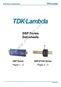DSP100-15 Datasheet Cover