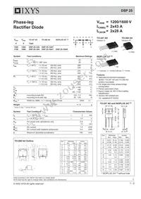 DSP25-16AT-TUB Datasheet Cover