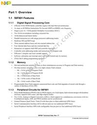 DSP56F801FA60E Datasheet Page 4
