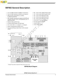 DSP56F802TA80E Datasheet Page 3