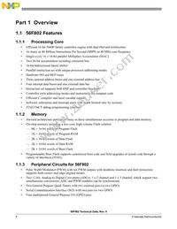 DSP56F802TA80E Datasheet Page 4