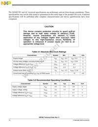 DSP56F802TA80E Datasheet Page 14