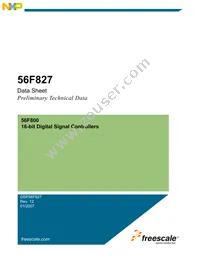 DSP56F827FG80E Datasheet Cover