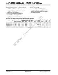 DSPIC30F6012AT-20E/PF Datasheet Page 4