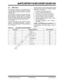 DSPIC30F6012AT-20E/PF Datasheet Page 21