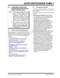 DSPIC33EP64GS502T-E/MX Datasheet Page 15