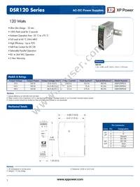 DSR120PS48 Datasheet Cover