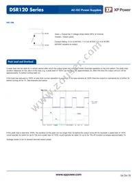 DSR120PS48 Datasheet Page 6