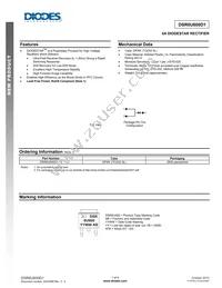 DSR6U600D1 Datasheet Cover