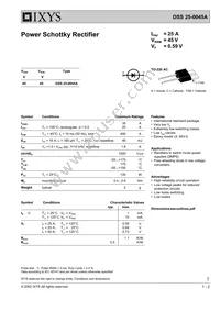 DSS25-0045A Datasheet Cover