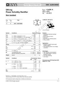 DSS2X200-0008D Datasheet Cover