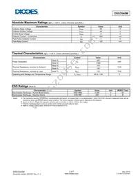DSS3540M-7B Datasheet Page 2