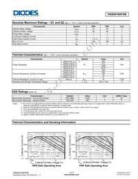 DSS45160FDB-7 Datasheet Page 2