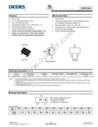 DSS5140U-7 Datasheet Cover