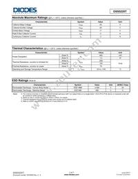DSS5220T-7 Datasheet Page 2