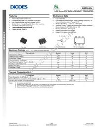 DSS5240V-7 Datasheet Cover
