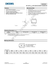 DSS5240Y-7 Datasheet Cover