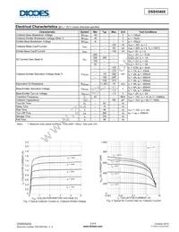 DSS5540X-13 Datasheet Page 3