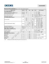 DSS60600MZ4-13 Datasheet Page 4