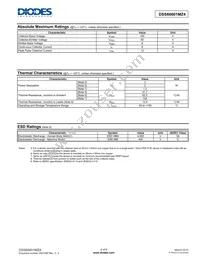 DSS60601MZ4-13 Datasheet Page 2