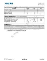 DSS8110Y-7 Datasheet Page 2