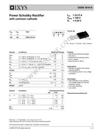 DSSK30-01A Datasheet Cover