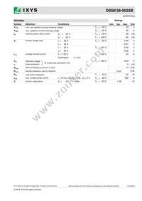 DSSK38-0025BS-TUB Datasheet Page 2